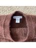 Athleta Solid Stripes Brown Pullover Sweater Size S - photo 3