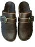 Blowfish 100% Vegan Leather Brown Gold Mule/Clog Size 8 1/2 - photo 1