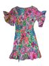 Lilly Pulitzer 95% Polyester 5% Spandex 100% Polyester Floral Multi Color Cocktail Dress Size 0 - photo 2