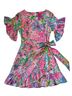 Lilly Pulitzer 95% Polyester 5% Spandex 100% Polyester Floral Multi Color Cocktail Dress Size 0 - photo 1