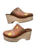 Pilcro Floral Brown Mule/Clog Size EU 36 - photo 1