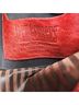 Jack Georges 100% Leather Solid Red Brown Backpack One size - photo 4