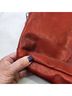 Jack Georges 100% Leather Solid Red Brown Backpack One size - photo 12