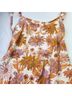 Kona Sol Tropical Floral White Yellow One Piece Swimsuit Size XL - photo 4
