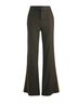 Alice + Olivia Plaid Brown Orange Casual Pants Size 2 - photo 4