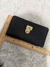 Michael Kors Gold Black Leather Wallet One size - photo 11