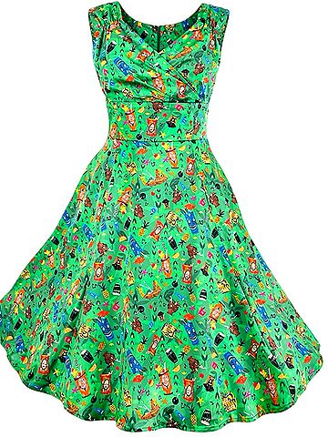 Disney Parks Tiki Cocktail Dress (view 1)