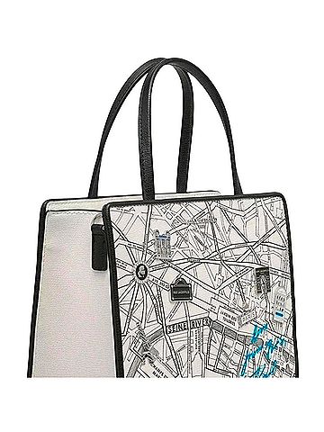 KARL Karl Lagerfeld Leather Tote (view 2)