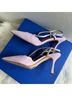 Ann Taylor 100% Suede Purple Heels Size 8 - photo 10