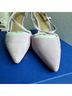 Ann Taylor 100% Suede Purple Heels Size 8 - photo 8