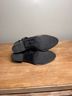 FRYE 100% Leather Black Silver Ankle Boots Size 8 - photo 6