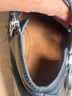 FRYE 100% Leather Black Silver Ankle Boots Size 8 - photo 8