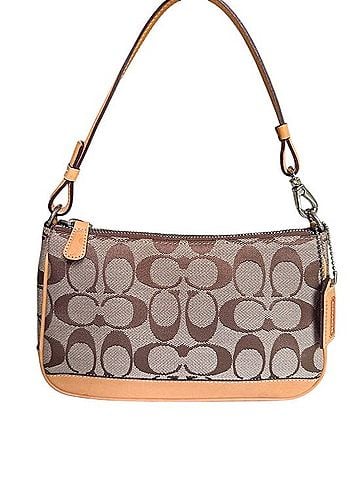 Coach Signature Demi Pouch 6094 Shoulder Bag (view 1)