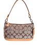 Coach Print Brown Tan Shoulder Bag One size - photo 1