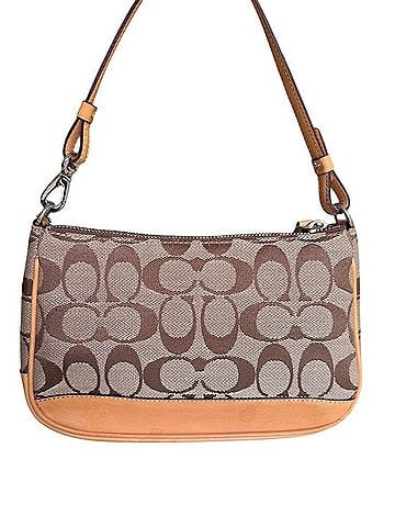 Coach Signature Demi Pouch 6094 Shoulder Bag (view 2)