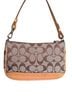 Coach Print Brown Tan Shoulder Bag One size - photo 2