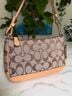 Coach Print Brown Tan Shoulder Bag One size - photo 4