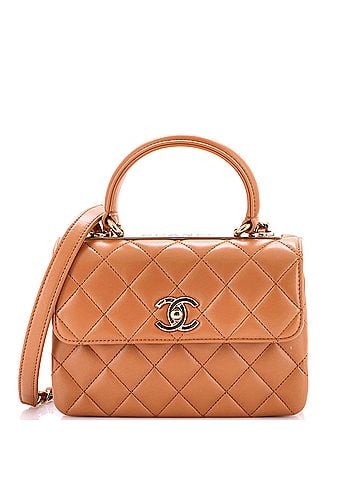 Chanel Trendy CC Top Handle Bag Quilted Lambskin Small (view 1)