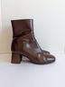 Sézane 100% Leather Brown Ankle Boots Size EU 38 - photo 5