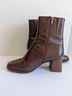 Sézane 100% Leather Brown Ankle Boots Size EU 38 - photo 8