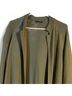 Eileen Fisher 100% Lyocell Solid Stripes Green Cardigan Size M - photo 5