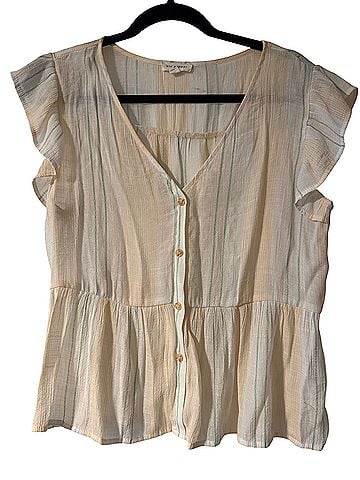 Blu Pepper Short Sleeve Blouse (view 1)
