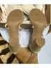 Jessica Simpson Gold Heels Size 8 - photo 4