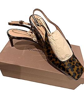 Gianvito Rossi Christina Sling Flats (view 1)
