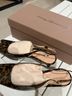 Gianvito Rossi Animal Print Multi Color Flats Size EU 37 1/2 - photo 4