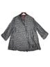 I.C. By Connie K Graphic Solid Gray Black Jacket Size XL - photo 2