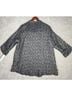 I.C. By Connie K Graphic Solid Gray Black Jacket Size XL - photo 8