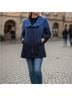 Nic + Zoe Ombre Blue Coat Size P (petite) - photo 3
