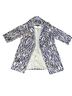 Luii Graphic White Blue Coat Size S - photo 4