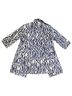 Luii Graphic White Blue Coat Size S - photo 2
