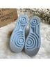 Nike 100% Fabric White Blue Sneakers Size 8 1/2 - photo 10