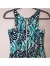 Lilly Pulitzer 100% Polyester Zebra Print Blue White Cocktail Dress Size 8 - photo 7