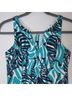Lilly Pulitzer 100% Polyester Zebra Print Blue White Cocktail Dress Size 8 - photo 4