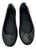 Tory Burch 100% Leather Solid Black Flats Size 6 1/2 - photo 1