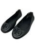 Tory Burch 100% Leather Solid Black Flats Size 6 1/2 - photo 9