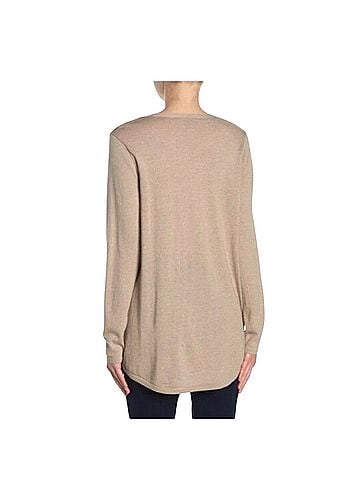 Eileen Fisher v neck merino wool  Long Sleeve Top (view 2)