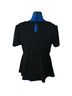 Torrid Black Short Sleeve Blouse Size 0 - photo 3