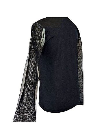 AKRIS illusion  Long Sleeve Top (view 2)