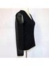 AKRIS Solid Black Long Sleeve Top Size 8 - photo 8