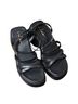 Lulus Black Wedges Size 6 - photo 2