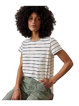 Marine Layer Short Sleeve Blouse