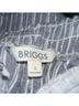 Briggs Stripes Blue Gray Casual Pants Size L - photo 5