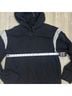 Rag & Bone Stripes Black Gray Pullover Hoodie Size XL - photo 6