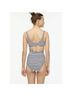 J.Crew Stripes Blue White One Piece Swimsuit Size 14 - photo 7