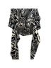 Bebe Zebra Print Black White Tank Top Size S - photo 2