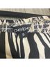 Bebe Zebra Print Black White Tank Top Size S - photo 3